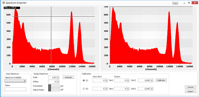 Embedded spectrum design allows the user to create arbitrary complex spectrum